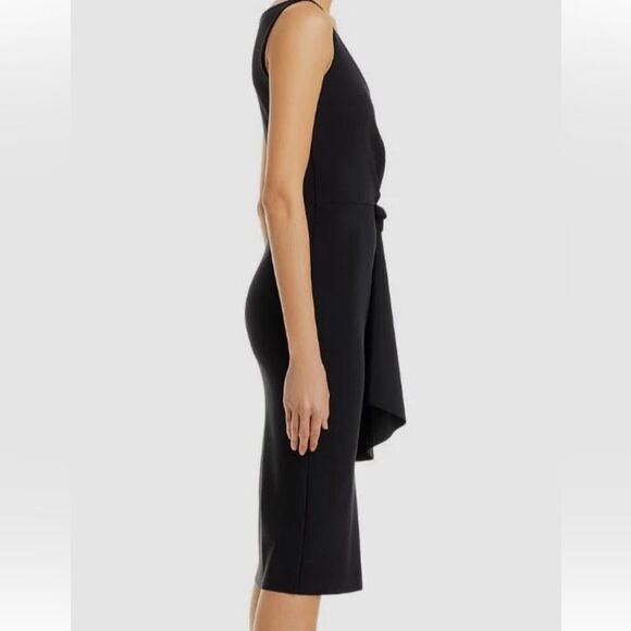 Chiara Boni La Petite Robe Yoko Twist Front Dress  NWT 44/M $695 - Picture 4 of 5